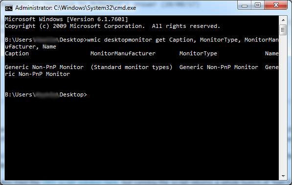Generic Non Pnp Monitor Windows 10